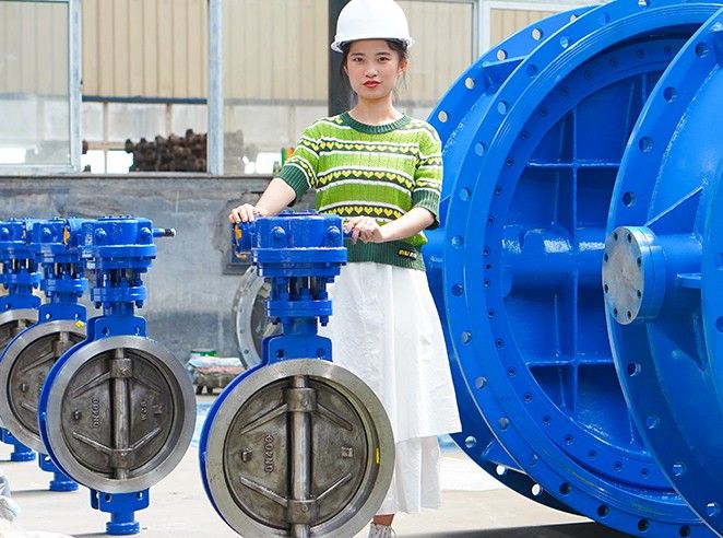 Material and advantages of double eccentric flange butterfly valve