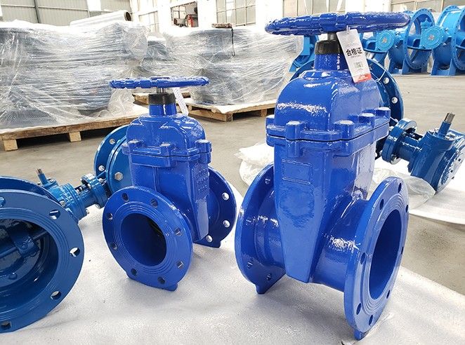 What kind of valves can used for water treatment projects?