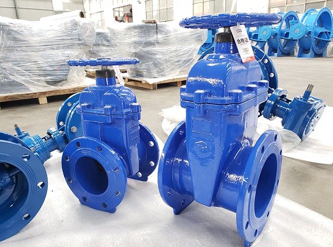 Cleaning method of gate valve